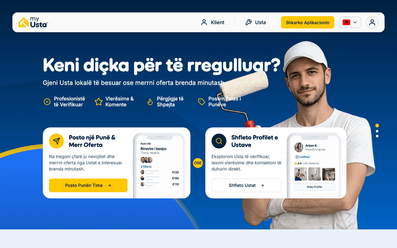 myUsta project preview