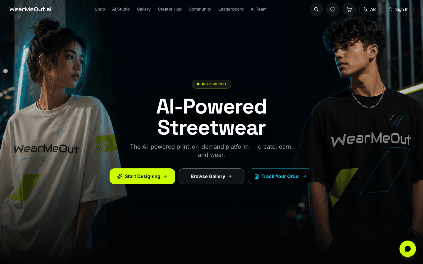 WearMeOut.ai project preview